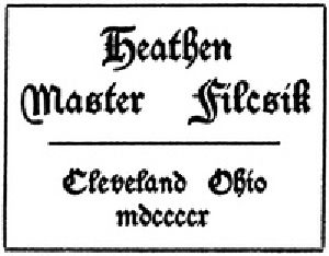 [Gutenberg 31676] • Heathen Master Filcsik